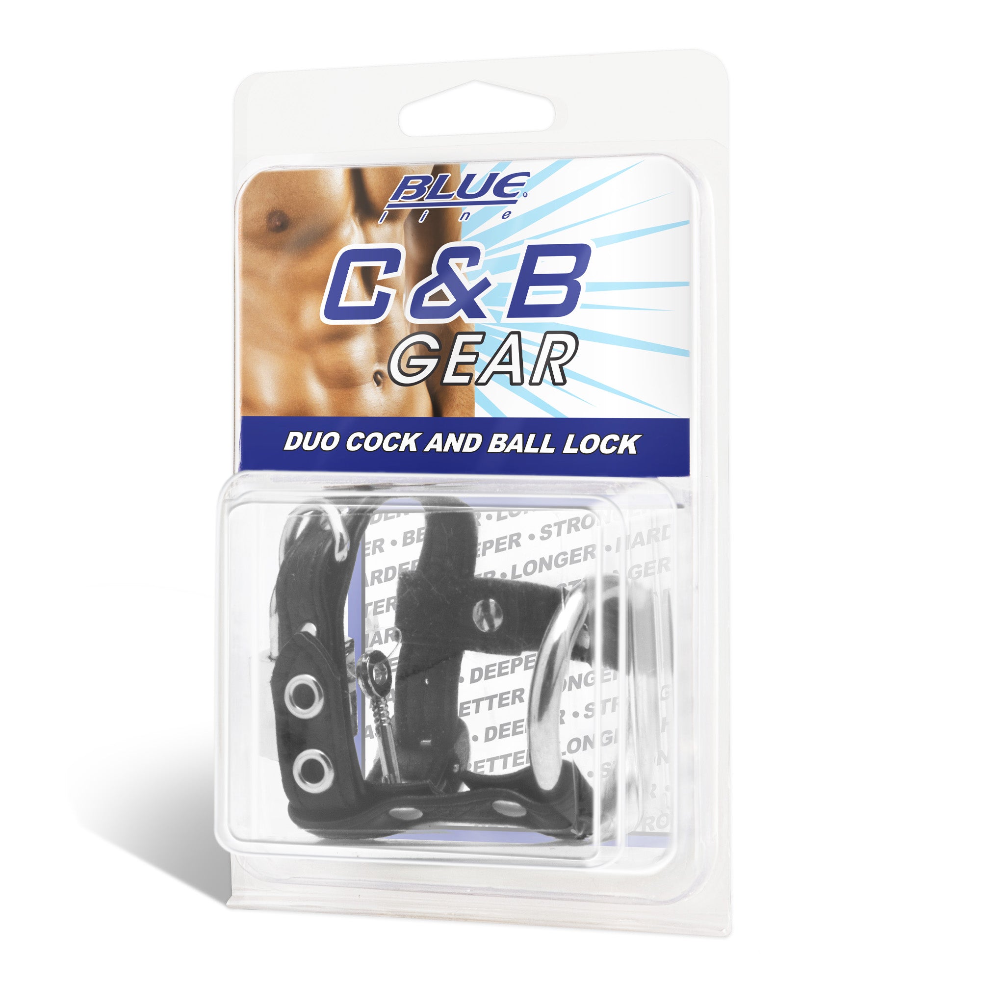 Blue Line Men Duo Cock And Ball Lock