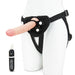 Lux Fetish 6.5 Inches Realistic Vibrating Dildo & Strap-on Harness Set