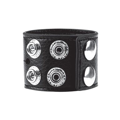 Blue Line Men 1.5" Cock Ring With Ball Strap
