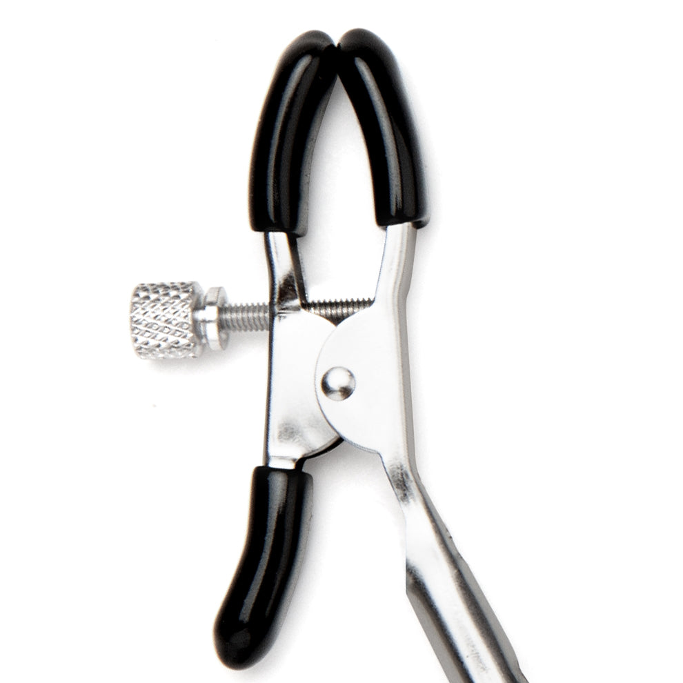 Lux Fetish Adjustable Nipple Clips & Clit Clamp