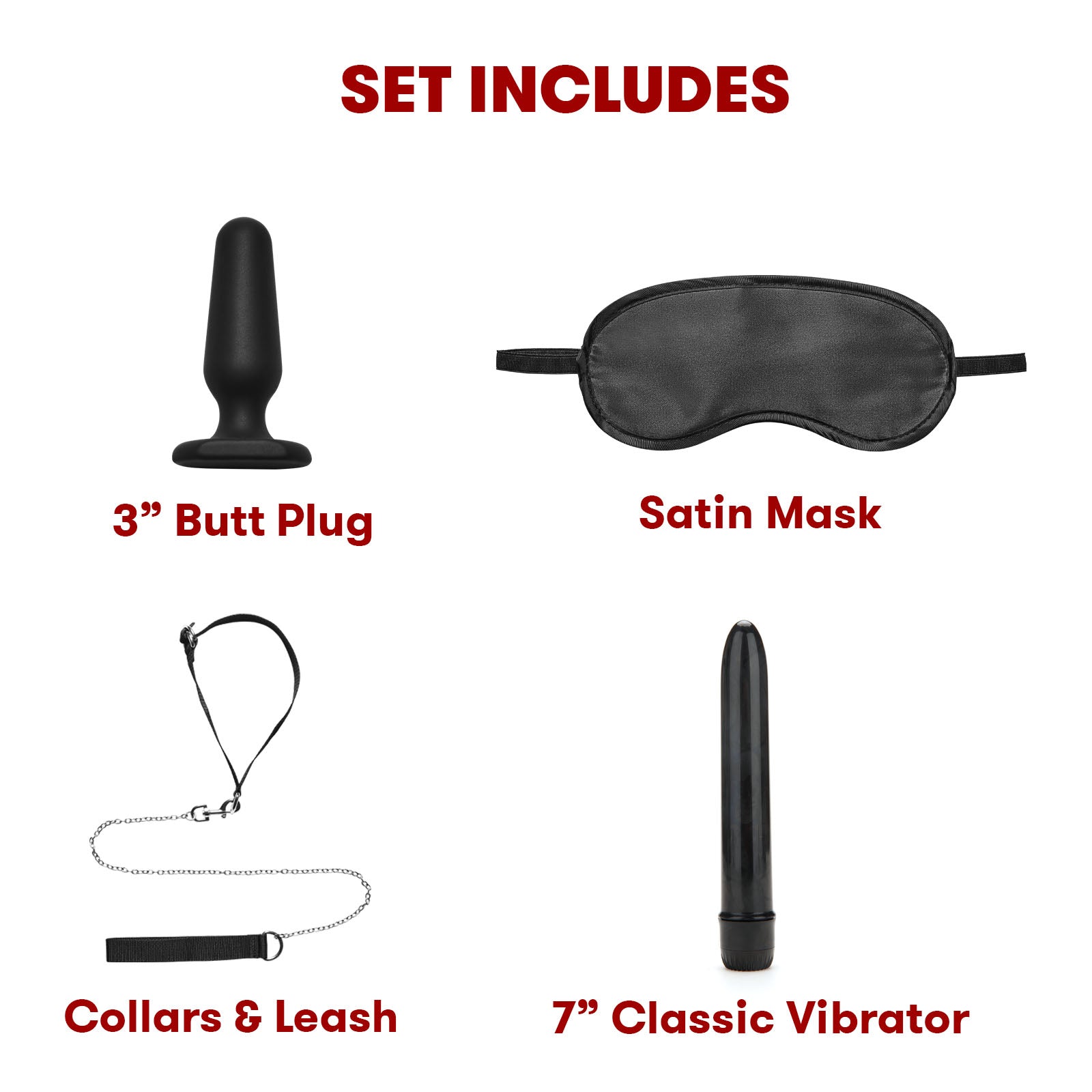 Lux Fetish Everything You need Bondage In-A-Box Bedspreaders - Bed Restraint 20PC Set