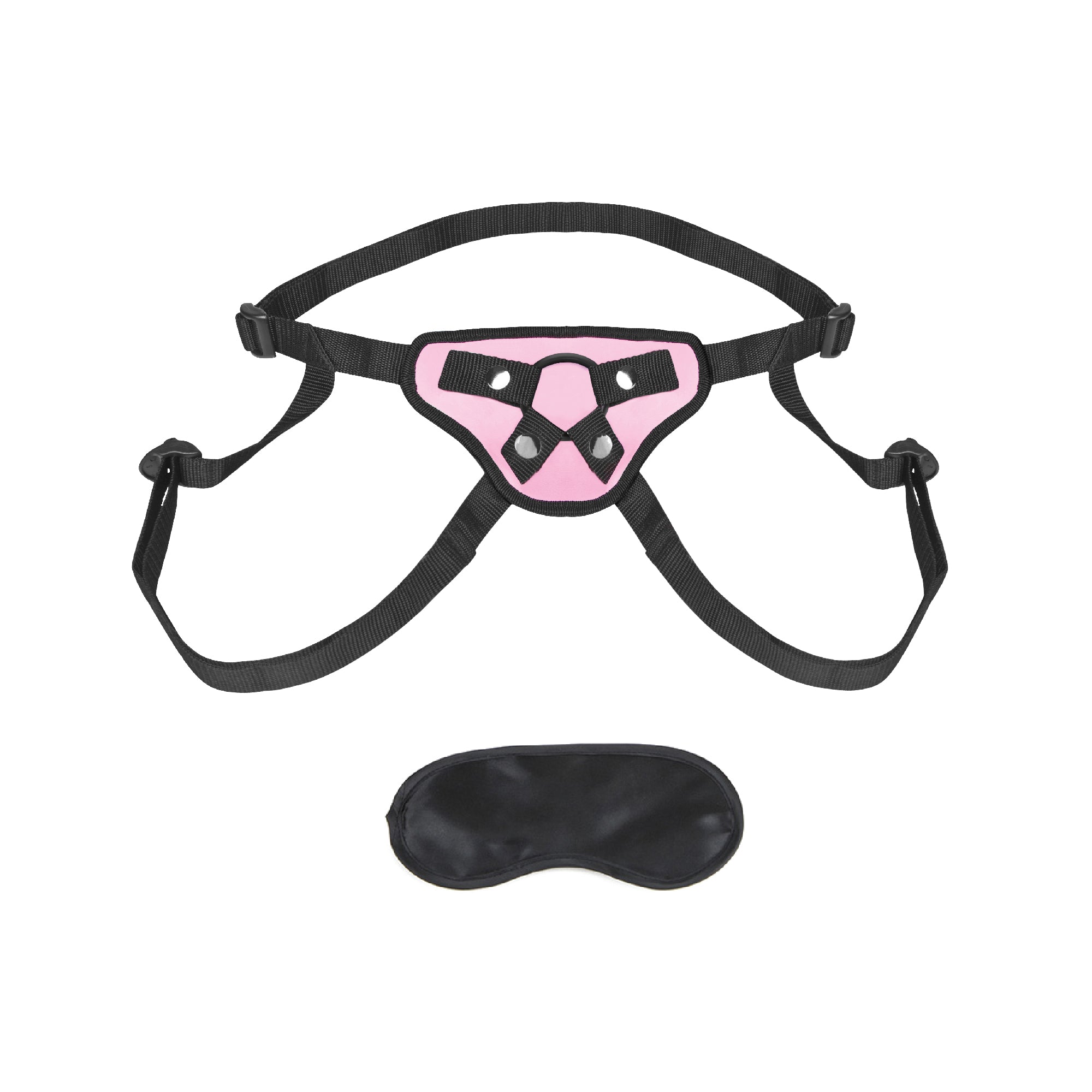 Lux Fetish Pretty in Pink Strap-on Harness