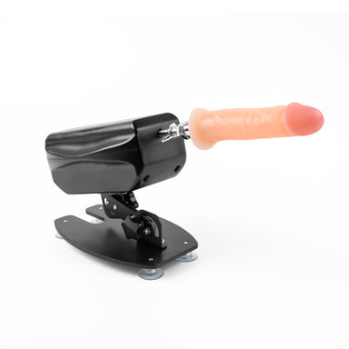 Lux Fetish Wireless Remote Control Sex Machine With Realistic Dildo Attachment