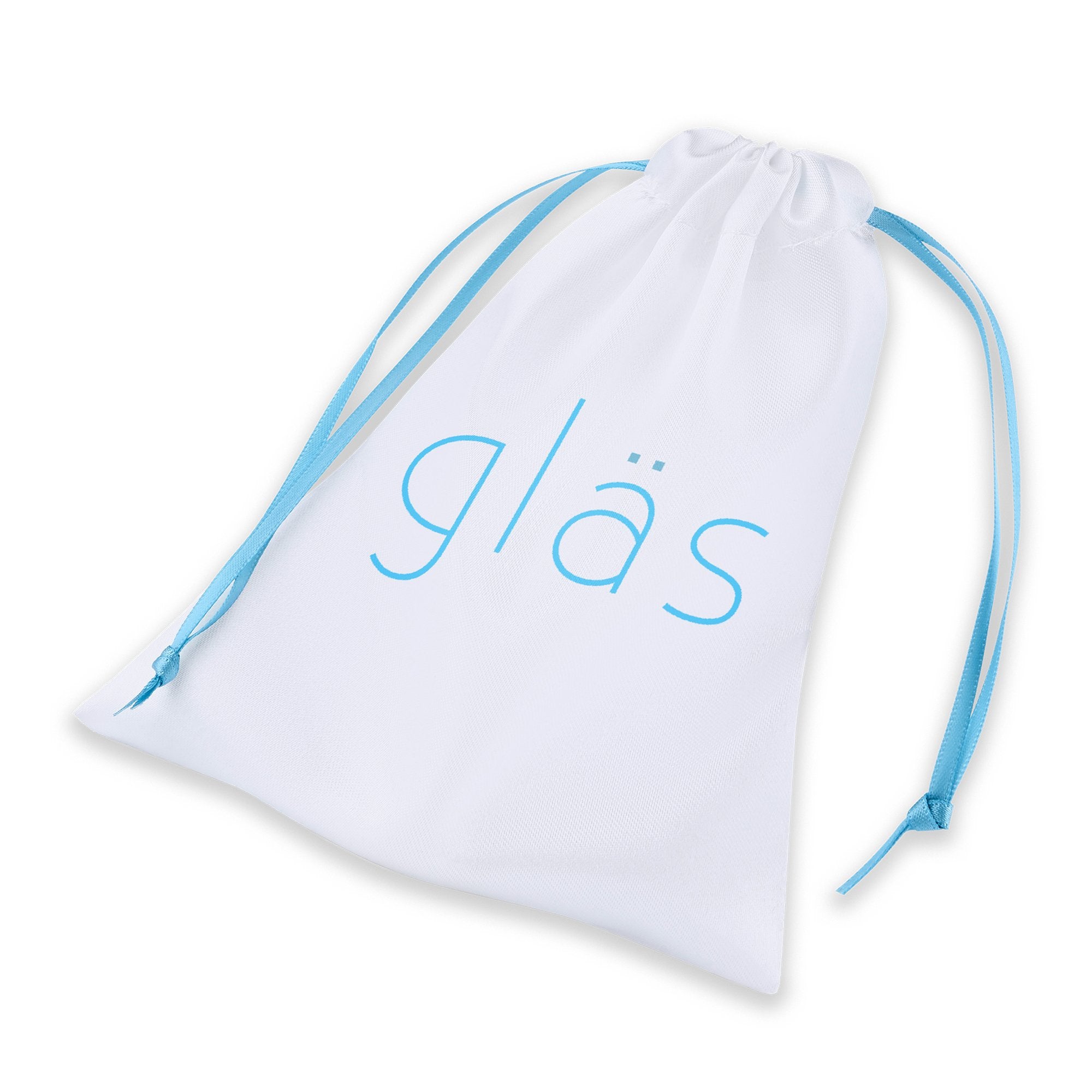 Storage Pouch of the Gläs 4 inch Beaded Glass Putt with Tapered Base