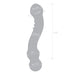 Specifications of the Gläs 6 inch Curved G-Spot Glass Dildo