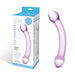 Packaging of the Gläs Double Trouble Purple Glass Dildo