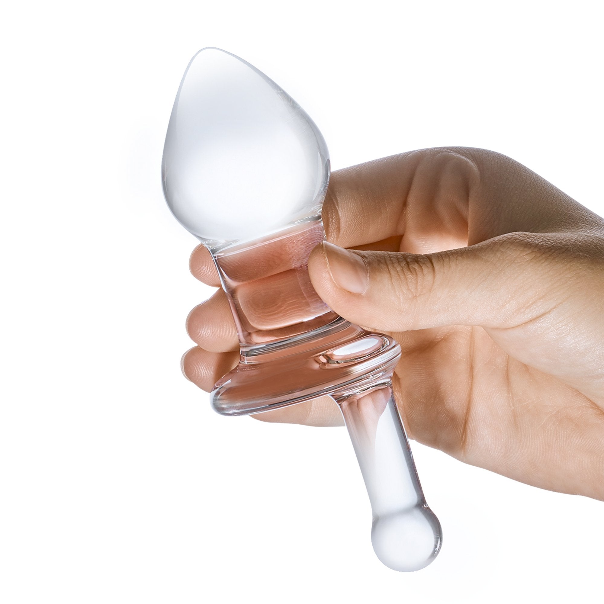 The Juicer: 5" Glass Butt Plug Made For Instant Orgasms The Juicer: 5" Glass Butt Plug Made For Instant Orgasms