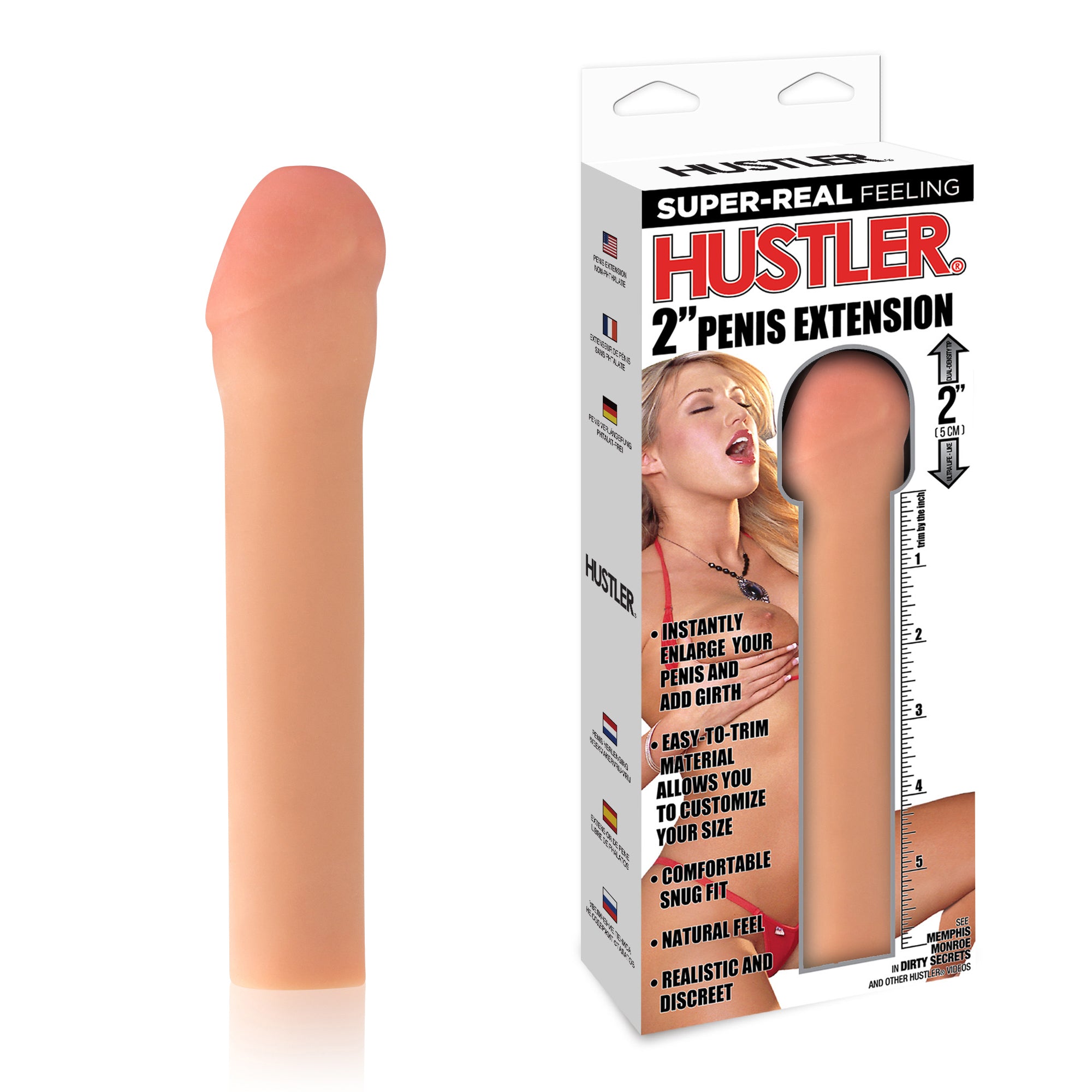 Hustler XXXtra Girth Penis Extender 2"