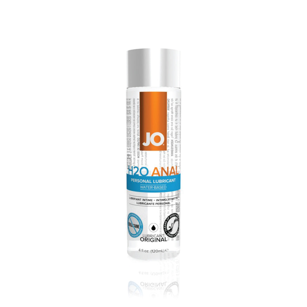JO H2O Anal - Original - Lubricant (Water-Based) 4 floz / 120 ml
